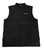 Travis Mathew Golf Cold Bay Vest Puffer Full Zip 2XL Mens Black Jacket - €35,22 EUR
