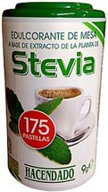 Quality Stevia Sweetener 175 Tablets Sugar Substitute Diabetic Buy from Spain - $9.99