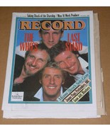 The Who Record Magazine Vintage 1982 Jimmy Page Pretenders ABC Joan Jett - $29.99