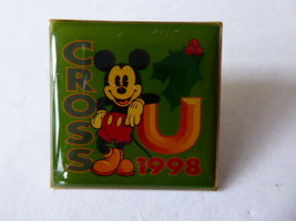 Disney Trading Pins 7703 WDW - Cross-U 1998 Christmas (Mickey Mouse) - £6.02 GBP