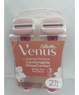 Gillette Venus ComfortGlide White Tea Disposable Razor 3-blade 2 ct COMB... - $6.98 CAD