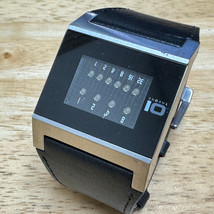 The One Binary Quartz Watch Men Rectangle Digital~Missing Back~For Parts... - £18.68 GBP