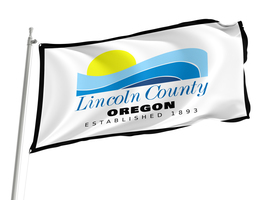 Lincoln County, Oregon Flag,Size -3x5Ft / 90x150cm, Garden flags - £23.79 GBP