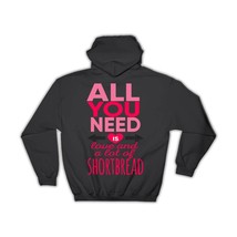 All You Need Is Love : Gift Hoodie Shortbread Day Valentines Cookie Lover Wall P - £28.76 GBP