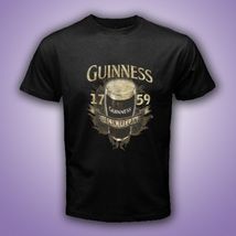 New Guinness 1759 Classic Dublin Luck of the Irish Black T-Shirt Size S-3XL - £13.95 GBP