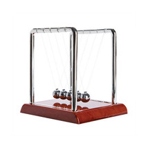 Newton's Cradle w/ Wood Look Base - $31.79