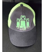 Minecraft Creeper Mobs Adjustable Snapback Hat Jinx Mojang Adult OSFM Li... - £12.58 GBP