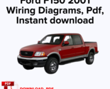 Ford F150 2001 Wiring Diagrams, Ebook Pdf, Instant download - $11.24