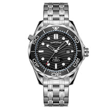 Watch Mens Seahorse Series Watch High-Grade Quartz Watch Glow-In-The-Dark Waterp - £28.77 GBP
