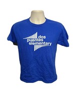 Dos Puentes Elementary Class of 2021 Youth Large Blue TShirt - £11.66 GBP