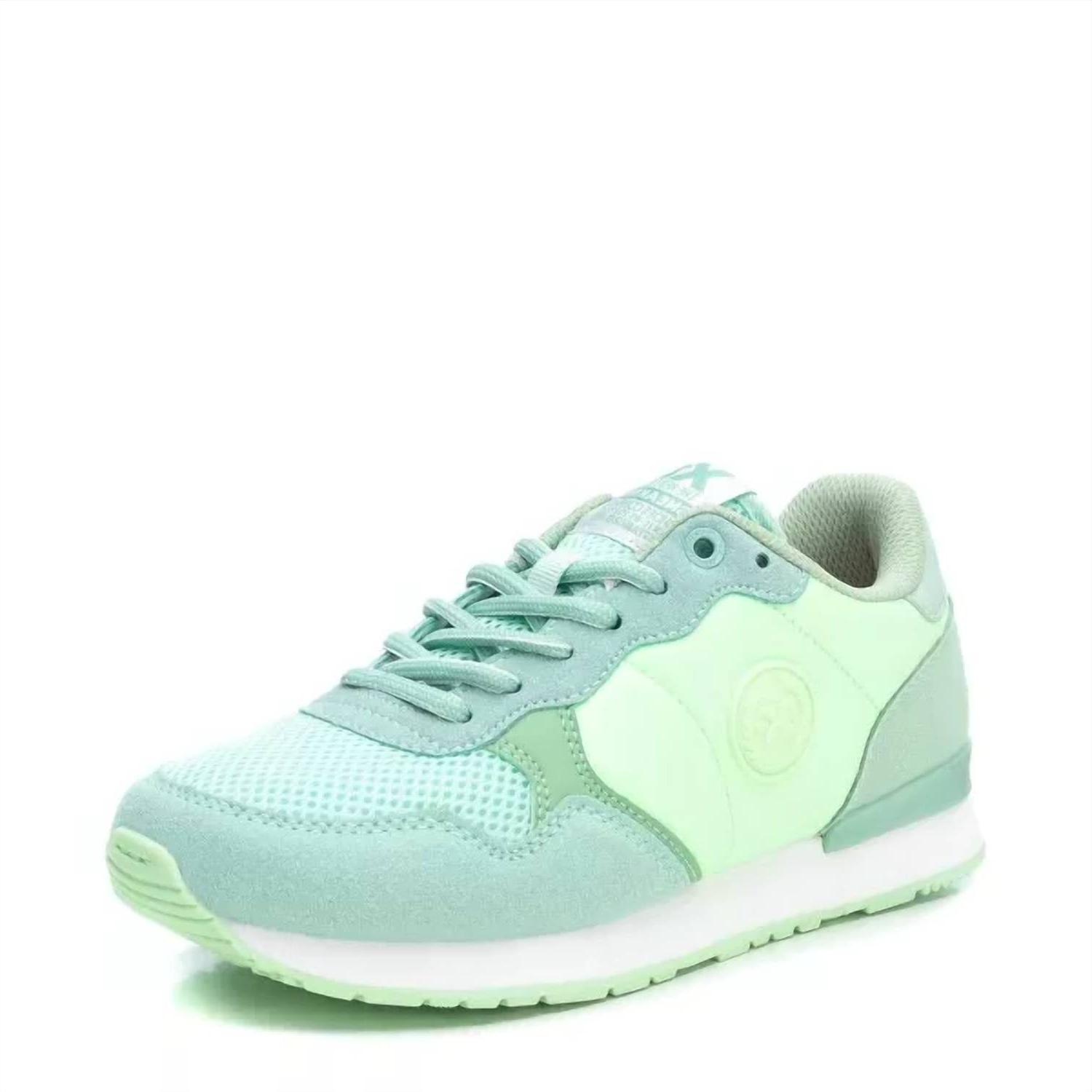 Xti Women&#39;s Lace-Up Sneakers Turquoise/aqua - $56.00