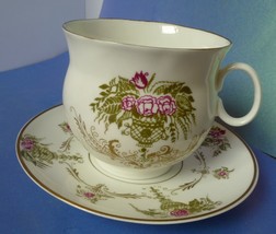 Old USSR Russian LFZ High Quality Imperial Porcelain Pair Cup &amp; Saucer L... - $73.77