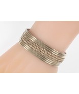 20 MM Wide Twisted Wire Sterling Silver Cuff Bracelet! 44.3g - $10,217.81 MXN