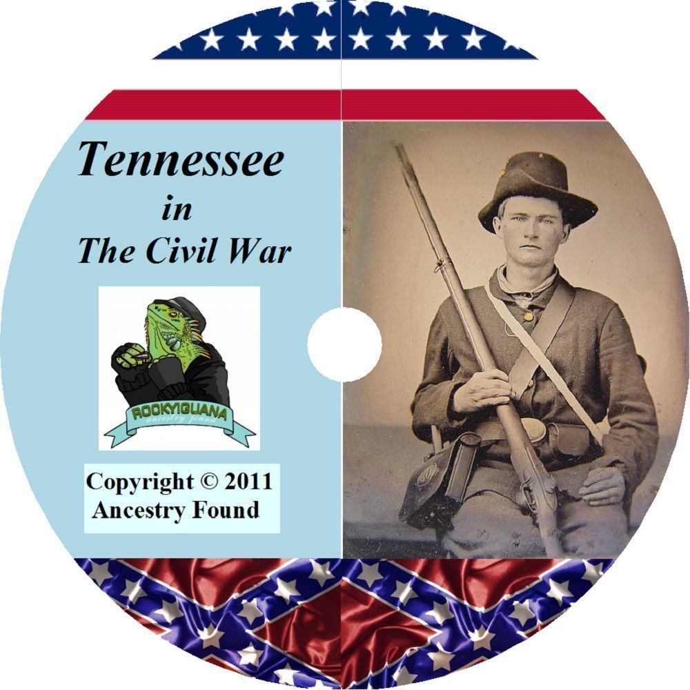 Tennessee Civil War Books History & Genealogy 25 Books