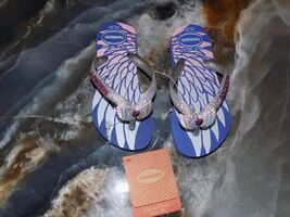 Havaianas Slim Glitter II Size 9 Girl's (Toddler/Little Kid/Big Kid) NEW - $26.70