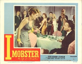 Roger Corman&#39;s I MOBSTER (1959) Film-Noir Gangster Crime Drama Lobby Card #3 - £27.54 GBP