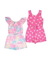 Zunie 2 pack Rompers Pink/Pink Girl s Sz M(7/8)NWT - $22.25