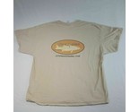 Gildan Men&#39;s Attitude Fishing Tee Shirt Size 2XL Beige TJ24 - £5.84 GBP