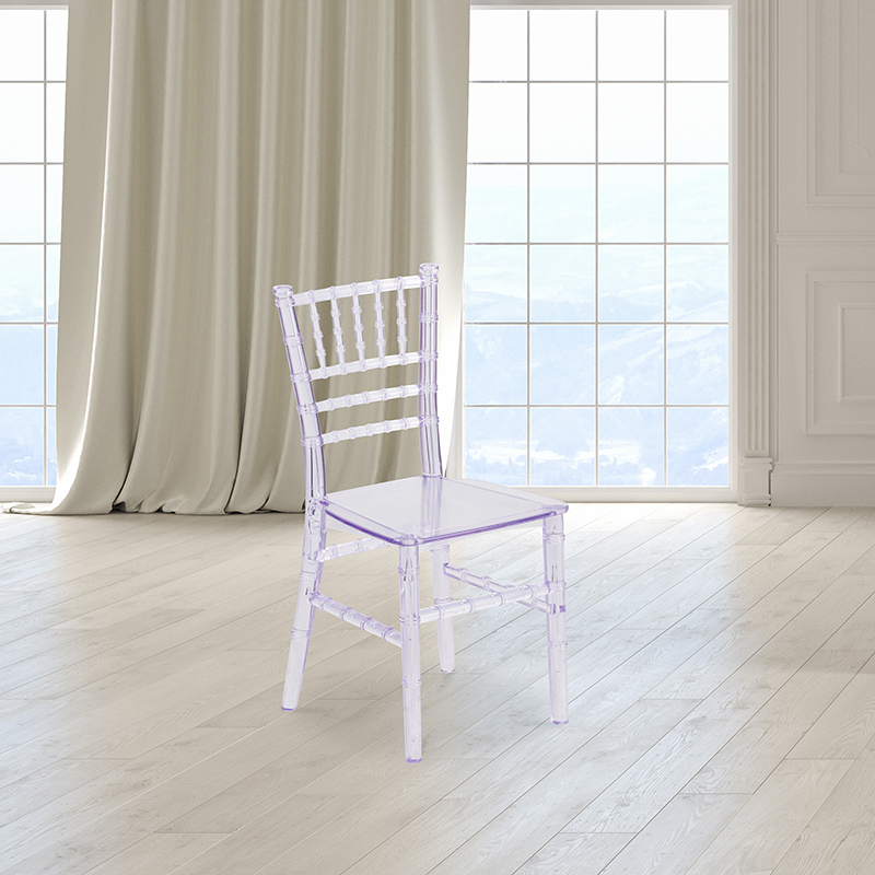 Kids Crystal Chiavari Chair LE-L-7K-CL-GG