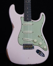 Fender Custom Shop Limited &#39;63 Reissue Strat Relic, Super Faded Aged Shell Pink - £4,081.04 GBP