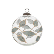 Leaf Etched Ball Ornament (Set of 4) - $58.39