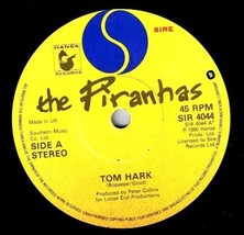 The Pirhanas Tom Hark 45 rpm Getting Beaten Up &amp; Boyfriend British Pressing - £2.25 GBP
