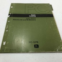 Genuine John Deere 90 96 Electric Riding Mower Parts Catalog PC-1279 Dealer 1977 - $19.99