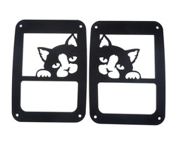 Jeep cats Tail light covers /  fits 07-18 Wrangler / JK - £11.80 GBP