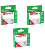 Arrow 215 JT21 Thin Wire Staples 5/16 in 8mm (3)1000-Packs - $15.83