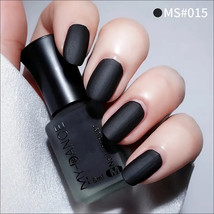 Black Fashion Color Long Lasting Quick Dry Matte Nail Lacquer - $8.90