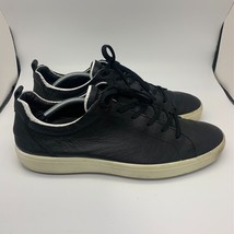 ECCO Mens Soft 7 Craze Sneaker Black 13-13.5 / EU 47 - £38.65 GBP