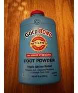 GOLD BOND Orig Formula *With TALC* Medicated Maximum Strength FOOT POWDE... - $937.35 MXN