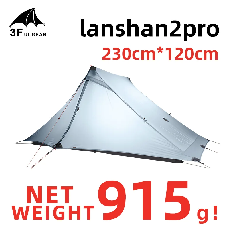 3F UL GEAR LanShan 2 pro Tent 2 Person Outdoor Ultralight Camping Tent 3... - £256.50 GBP+