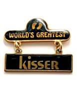 Hang Ten Kisser Pin World’s Greatest Funny Dangle Enamel Vintage Taiwan ... - €11,14 EUR