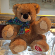 Steiff Plush Teddy Bear 666889 17&quot; KNOPF IM OHR Ear Button FAO Schwarz Tag Mint! - £43.01 GBP