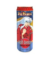 InuYasha Anime Half-Demon Energy Beverage 12 oz Illustrated Cans Case of... - £37.06 GBP