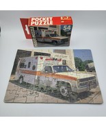 Pocket Puzzle Ambulance EMT First Responder 54 Pieces 5 x 7 Small Tiny V... - £13.84 GBP