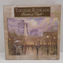 Thomas Kinkade Painter of Light &quot;Boston&quot; 300 Piece Puzzle 18&quot; x 14&quot; - Ne... - £8.70 GBP