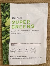 It Works Super Greens Chocolate 30 Single Serve Packets - £30.33 GBP