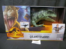 Jurassic World Dominion Super Colossal Giganotosaurus 39&quot;+ Long Mattel Dinosaur - £116.29 GBP