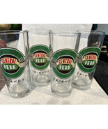 TV FRIENDS Central Perk Glassware Drinking JILL 10 Oz Glass Set of 4 Mat... - $690.51 MXN