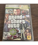 Grand Theft Auto IV 4 Microsoft Xbox 360 GTA 4 With Manual &amp; Map CIB - $20.31 CAD