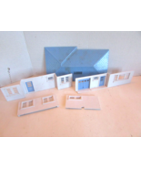 Vtg Bachmann Plasticville Ranch House Model Kit Blue Roof 0-027 incomple... - $8.03