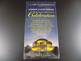 ANDREW LLOYD WEBBER THE ROYAL ALBERT HALL CELEBRATION: VHS TAPE NEW SEALED - £6.99 GBP