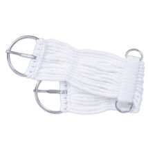 Horse Western Riding Cinch Girth Mohair 17 Strand SS Rig Dee Buckles 32"... - $21.77