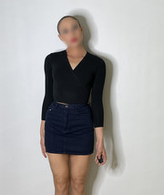 Versace Y2K Jeans Couture Micro Mini Skirt Short Denim - €82,64 EUR