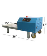 Free Shipping 220V 800W Heavy Duty Steel Wood Splitter Cone Tractor Machine - $774.22 CAD