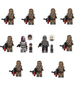 Chewbacca and Clone Force 99 Hunter Echo Minifigures Star Wars TV Sets ﻿ - $559.03 MXN