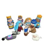 Hobby Lobby Nativity Scene Plush Stuffed 9 Piece Set Christmas Kids 7-8&quot; - €28,26 EUR
