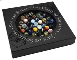 New – The Game Of Solitaire Di Venezia - 36 Individually HAND-BLOWN Marbles - £93.93 GBP